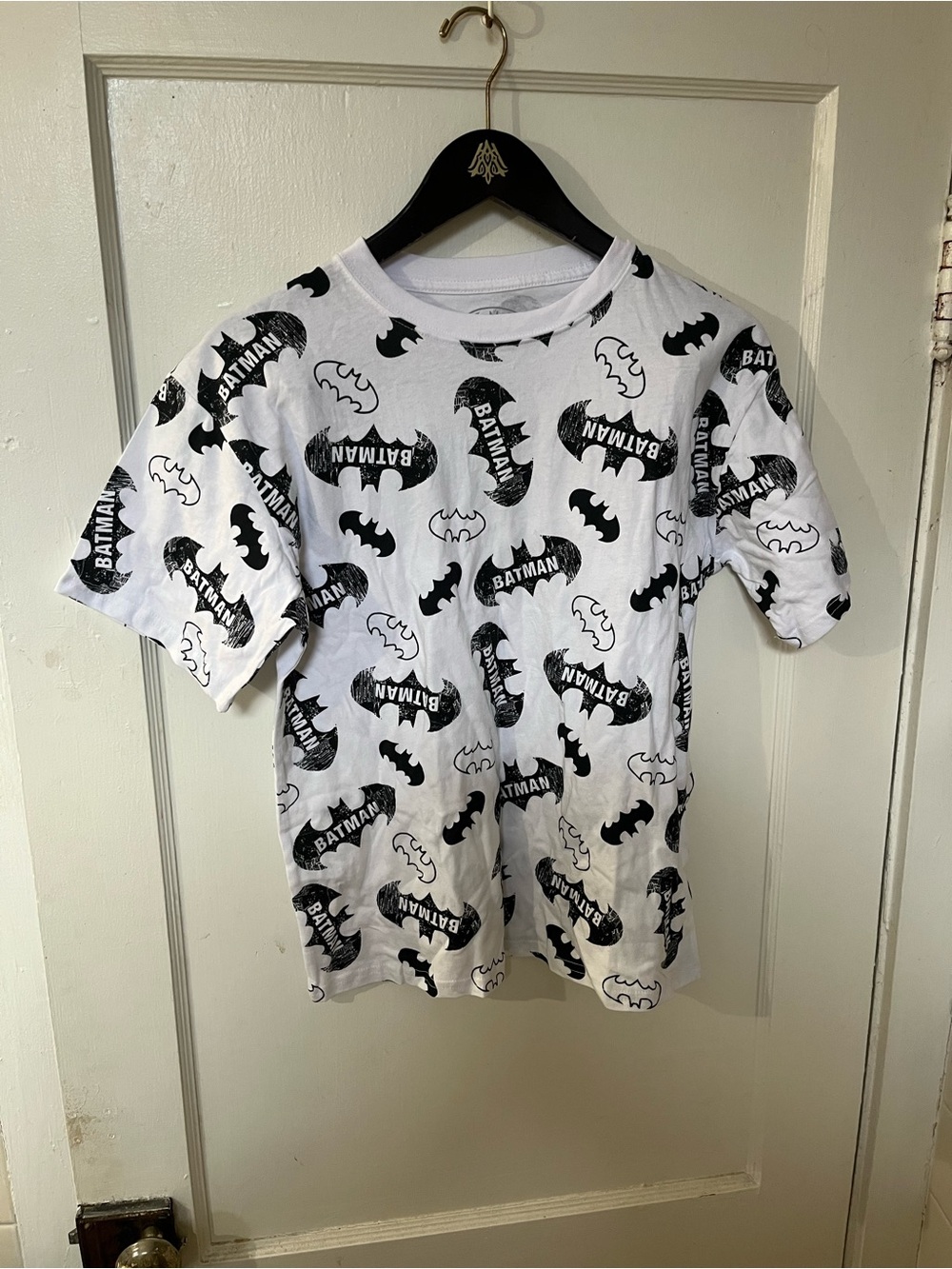 Jerry Leigh Boys Batman All Over Print T-Shirt Size XXL New With Tags